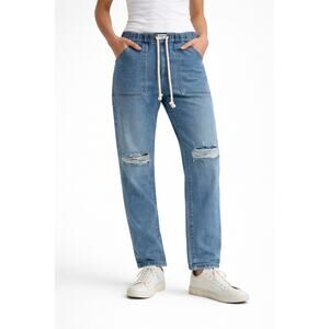 MSRP $168 ✨ One Teaspoon X Drawstring Barrel-Style Denim – Size S-M ✨QUICK SHIP